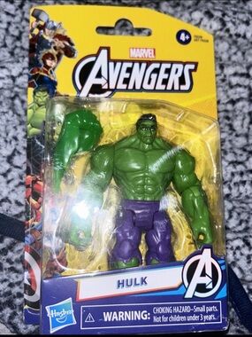Marvel Avengers Hulk 2024 Epic Hero Series Action Figure New In Box Hasbro